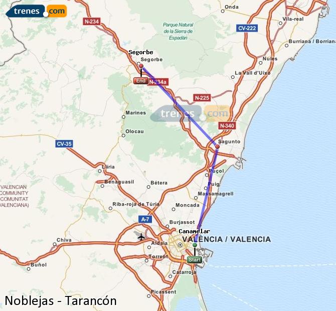 Cheap Noblejas To Tarancon Trains, Tickets From 2,30 € - Trenes.com