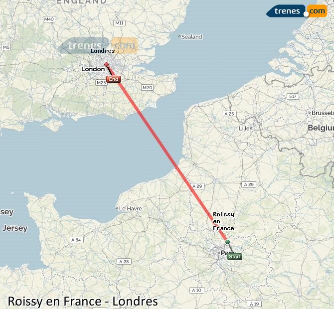 Trenes Roissy En France Londres Baratos Billetes Desde 8200 € 5140